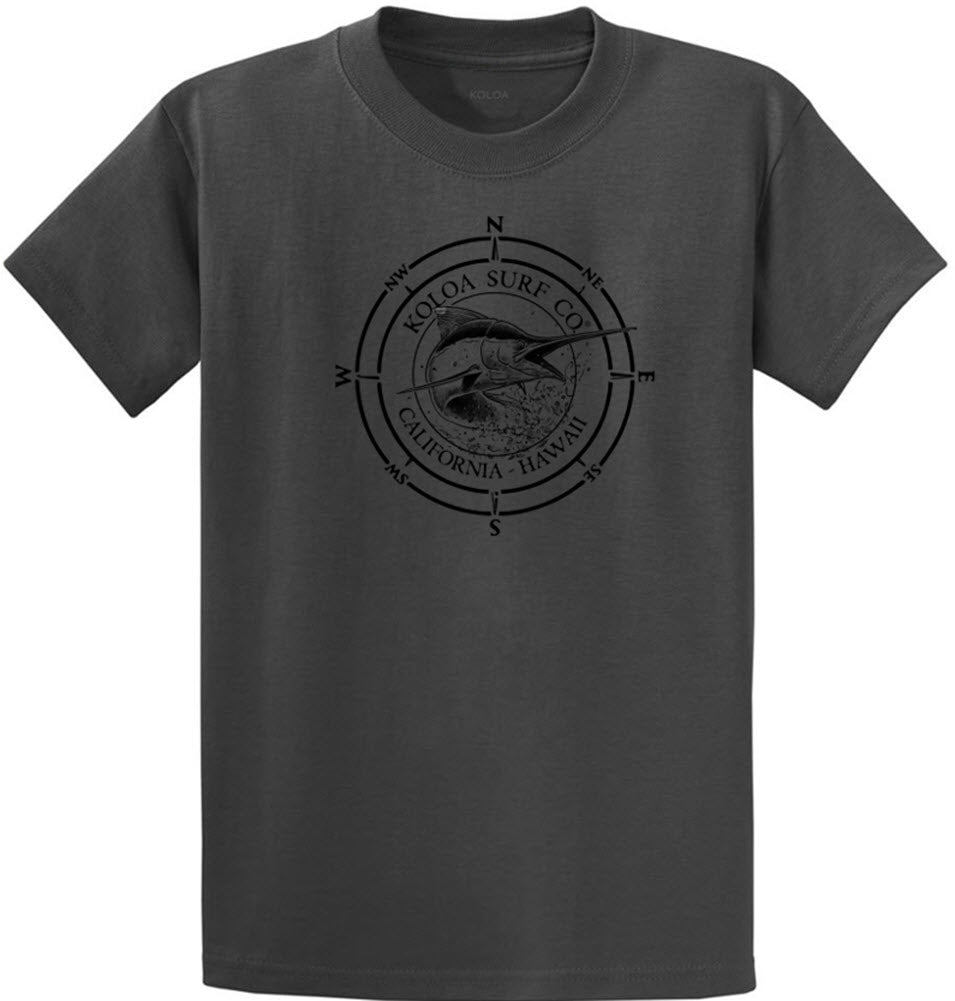 Koloa Black Marlin Heavyweight T-Shirt