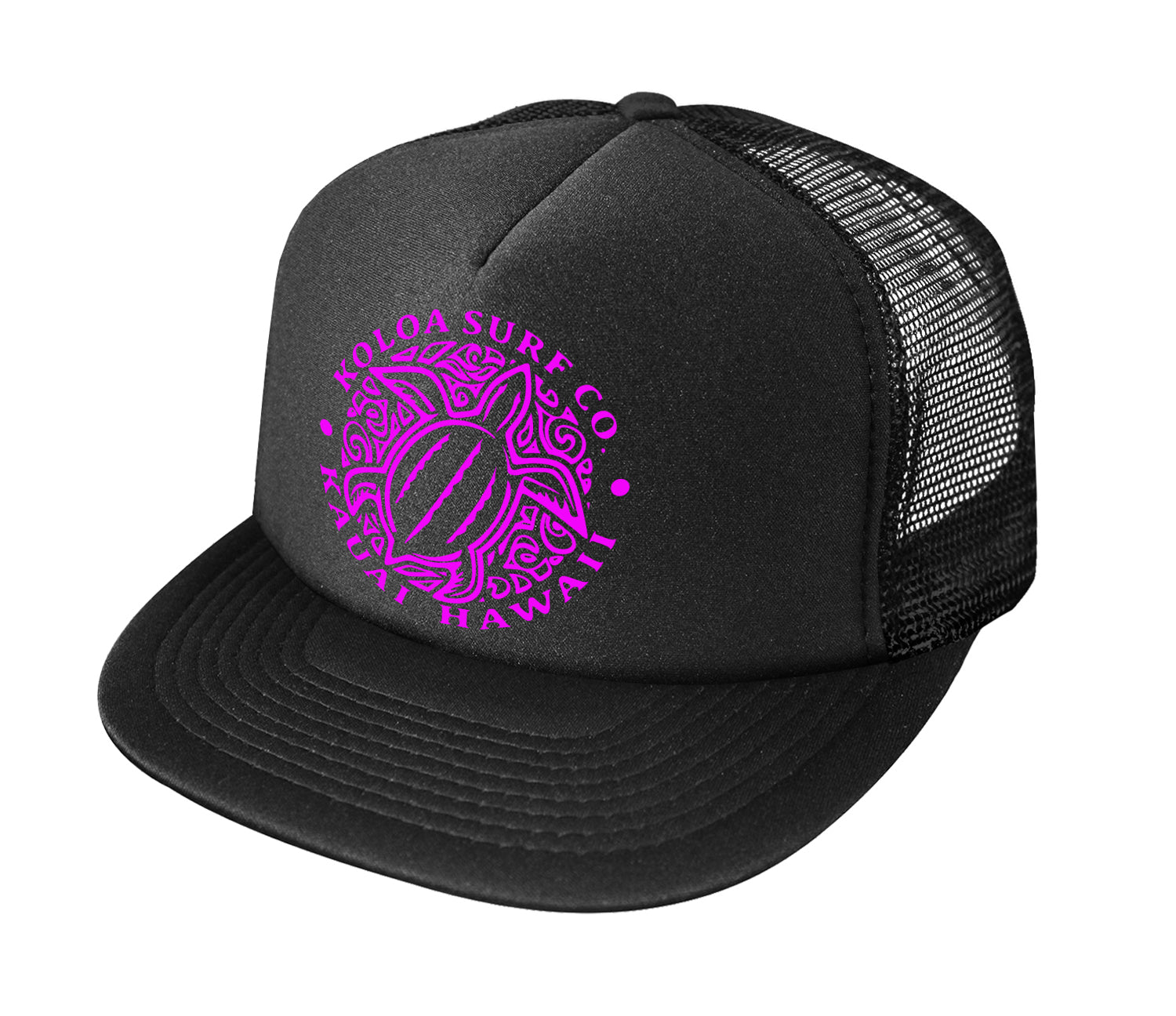 Koloa Hawaiian Turtle Honu Foam Trucker Hat – Koloa Surf Company