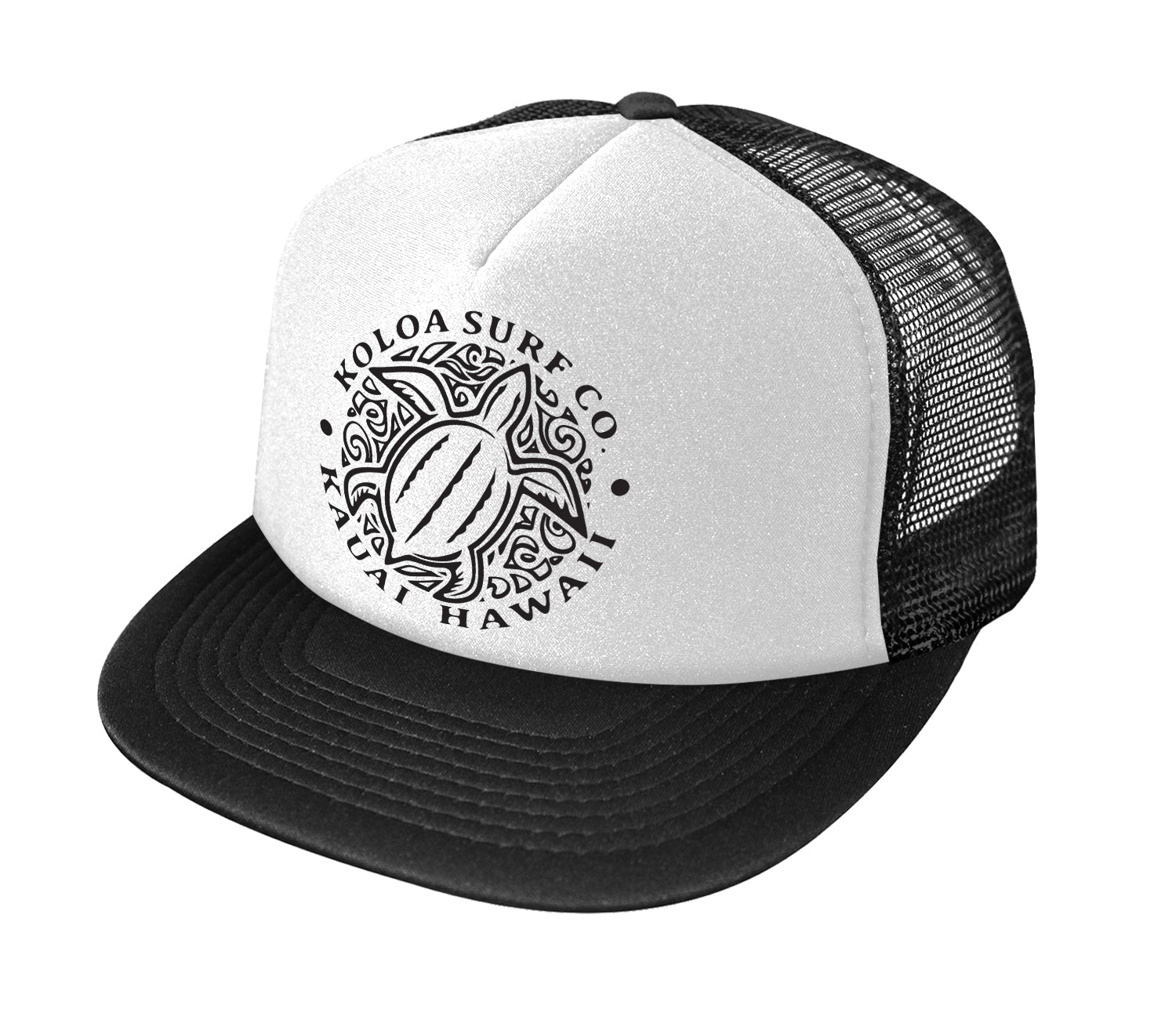 Koloa Hawaiian Turtle Honu Foam Trucker Hat