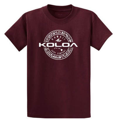 Koloa Hawaiian Tribal Heavyweight T-Shirt