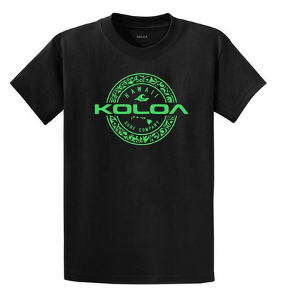 Koloa Hawaiian Tribal Heavyweight T-Shirt