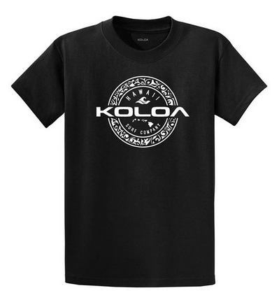 Koloa Hawaiian Tribal Heavyweight T-Shirt