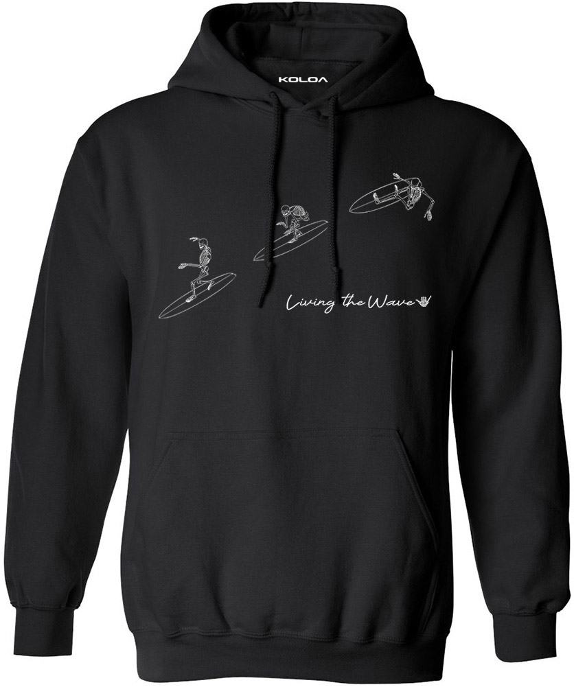 Koloa Surfing Skeletons Hoodie