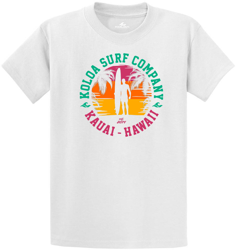 Koloa Surfer Silhouette Heavyweight T-Shirt