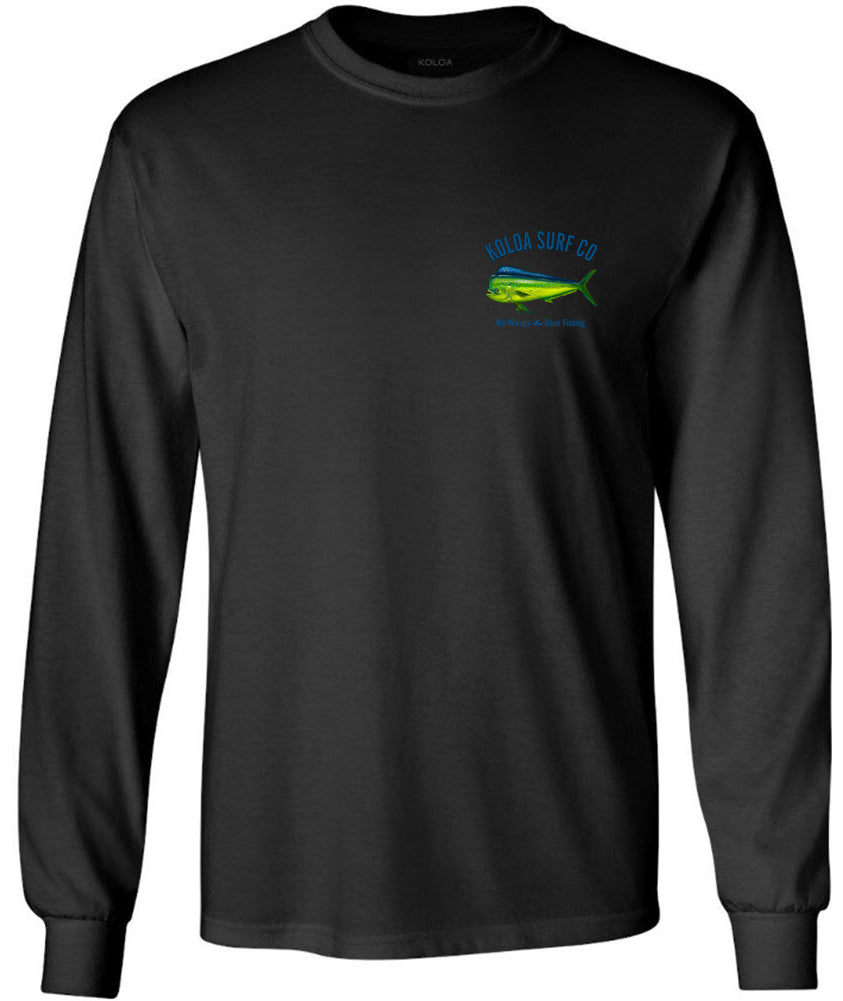 Koloa Mahi Mahi "No Waves" Long Sleeve T-Shirt