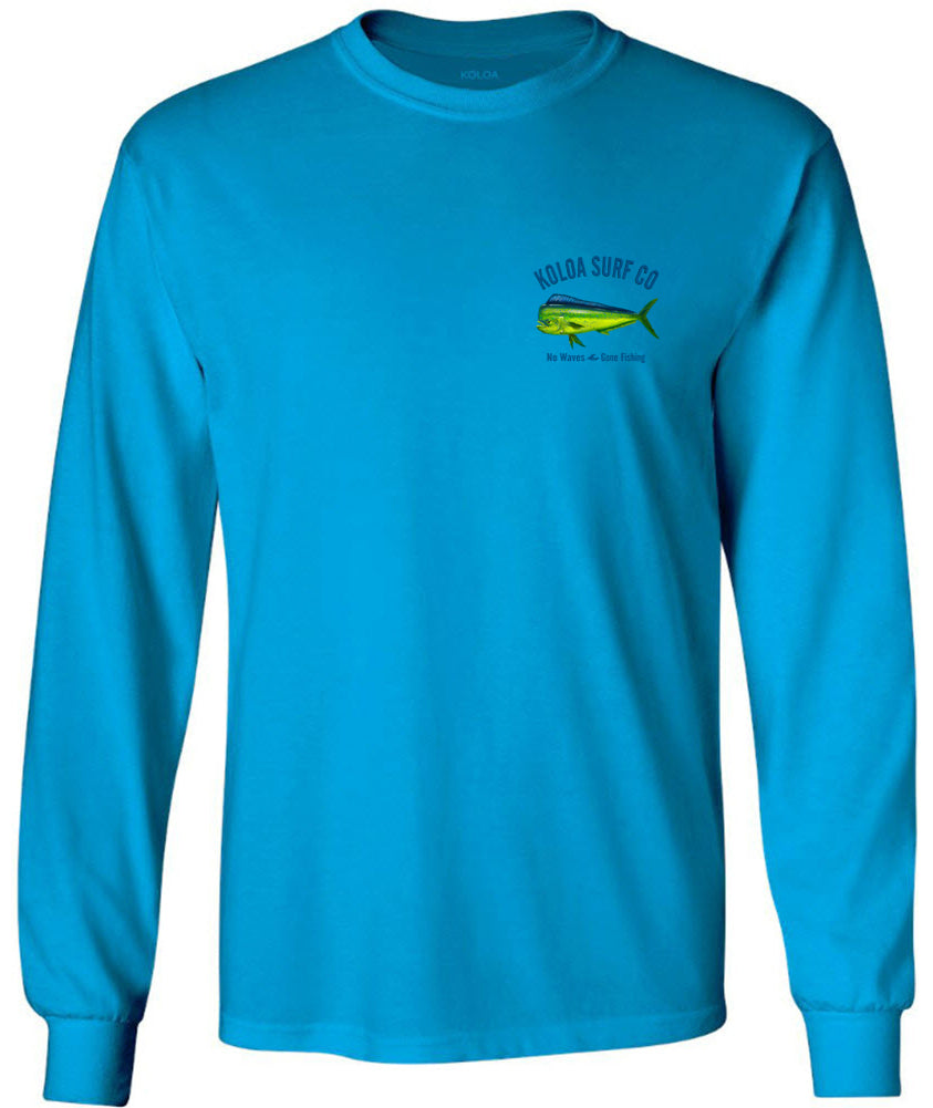 Koloa Mahi Mahi "No Waves" Long Sleeve T-Shirt