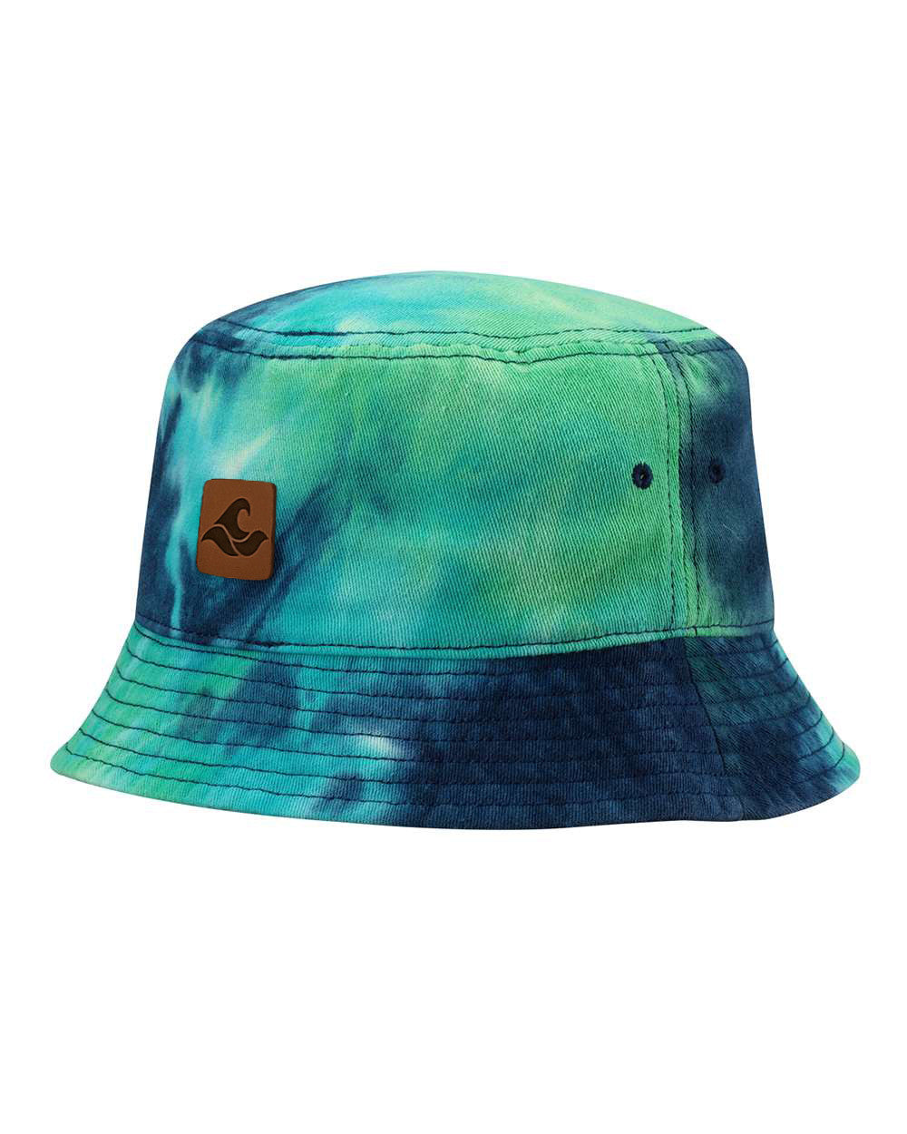 Koloa Wave Tie-Dyed Bucket Hat