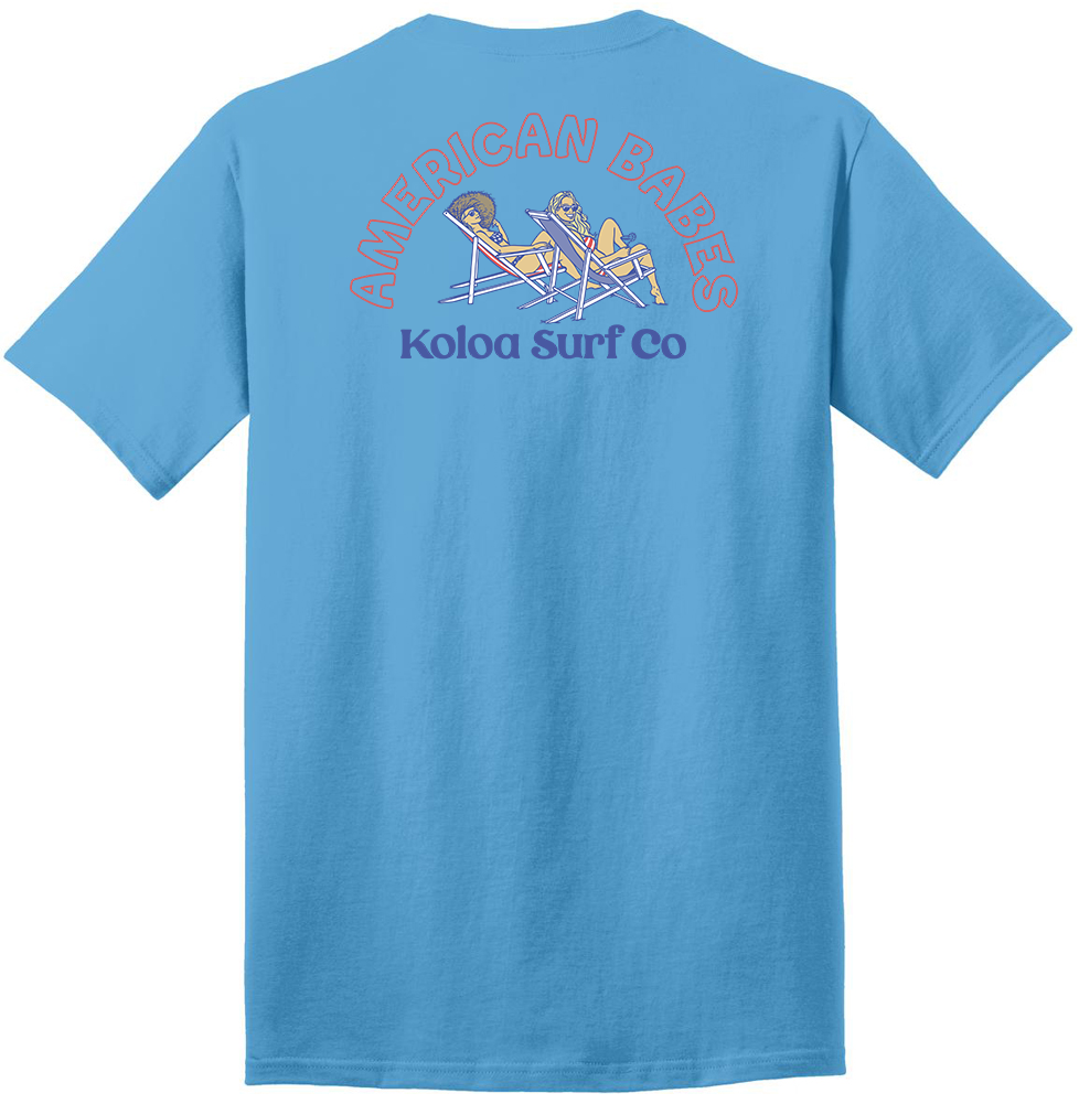 Koloa American Babe Heavyweight T-Shirt