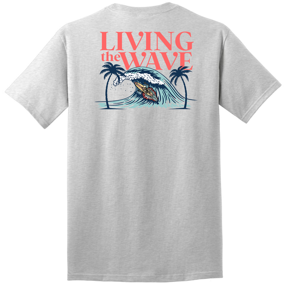 Koloa Living The Wave Skeleton Heavyweight T-Shirt