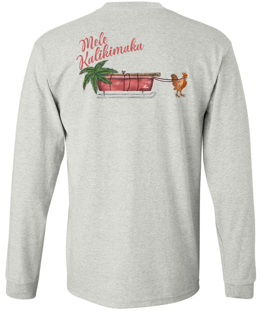 Koloa Christmas Rooster Long Sleeve T-Shirt