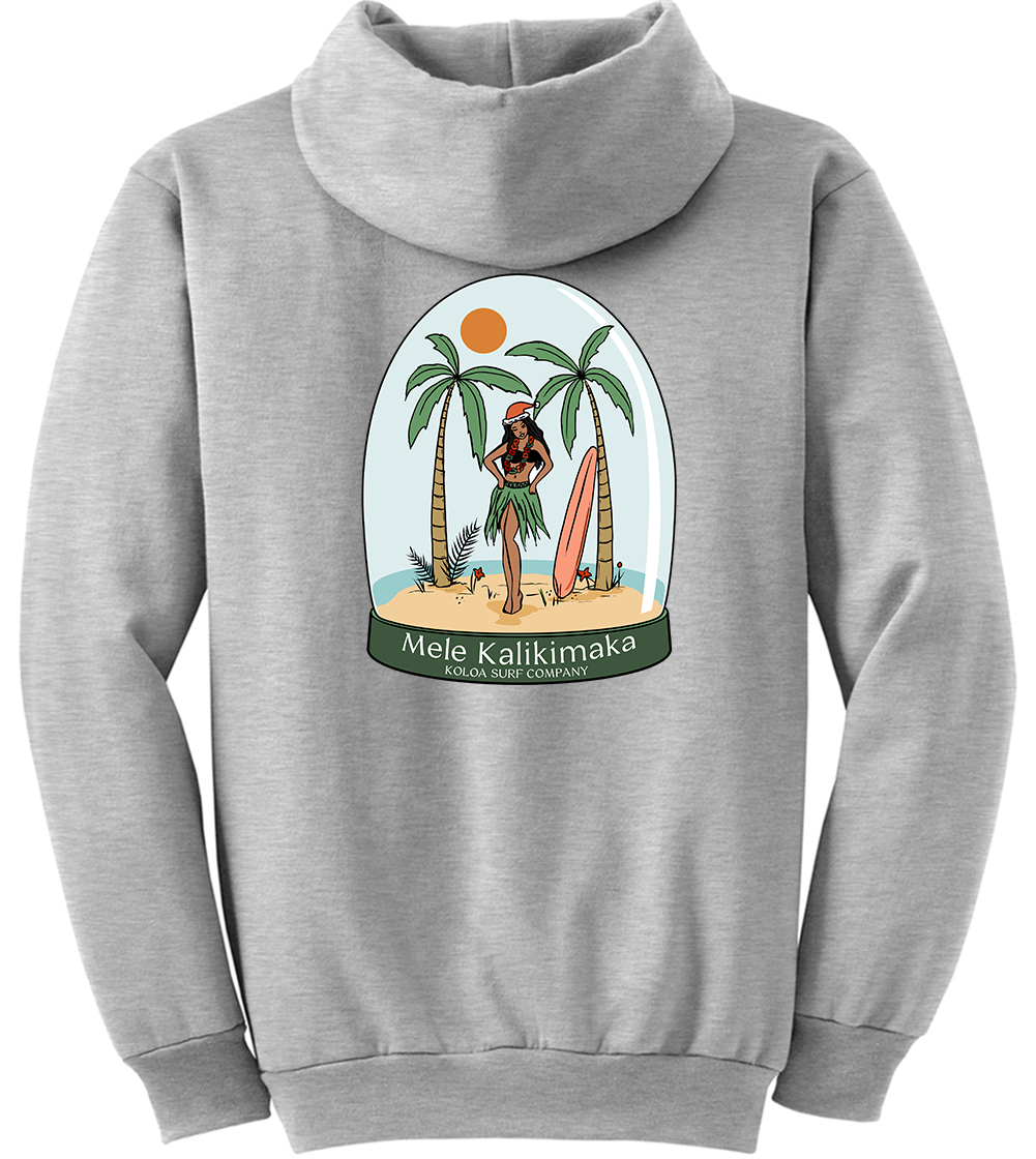 Koloa Hula Globe Hoodie