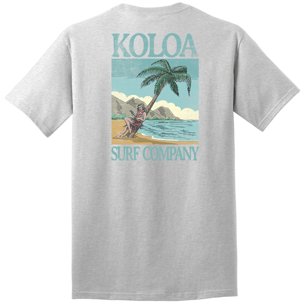 Koloa Hula Girl Heavyweight T-Shirt