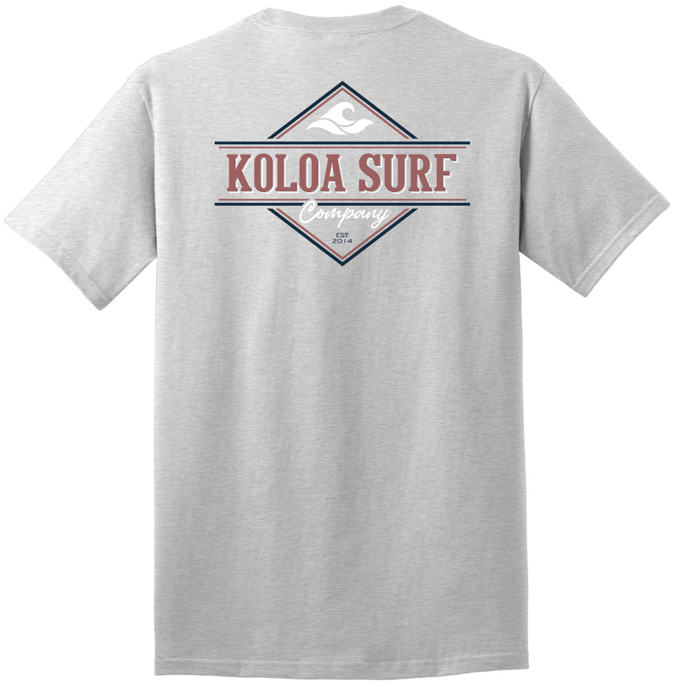 Koloa Tunnels Heavyweight T-Shirt - Ash