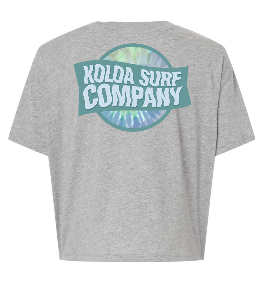 Koloa Tropical Crop Tee - Heather Grey