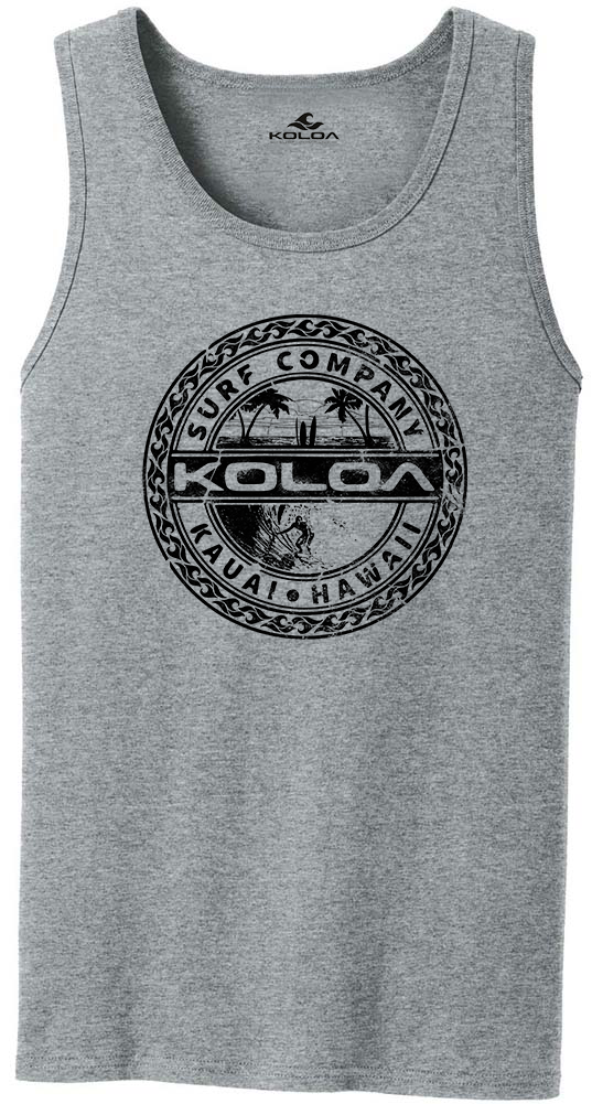 Koloa Palm & Waves Tank Top