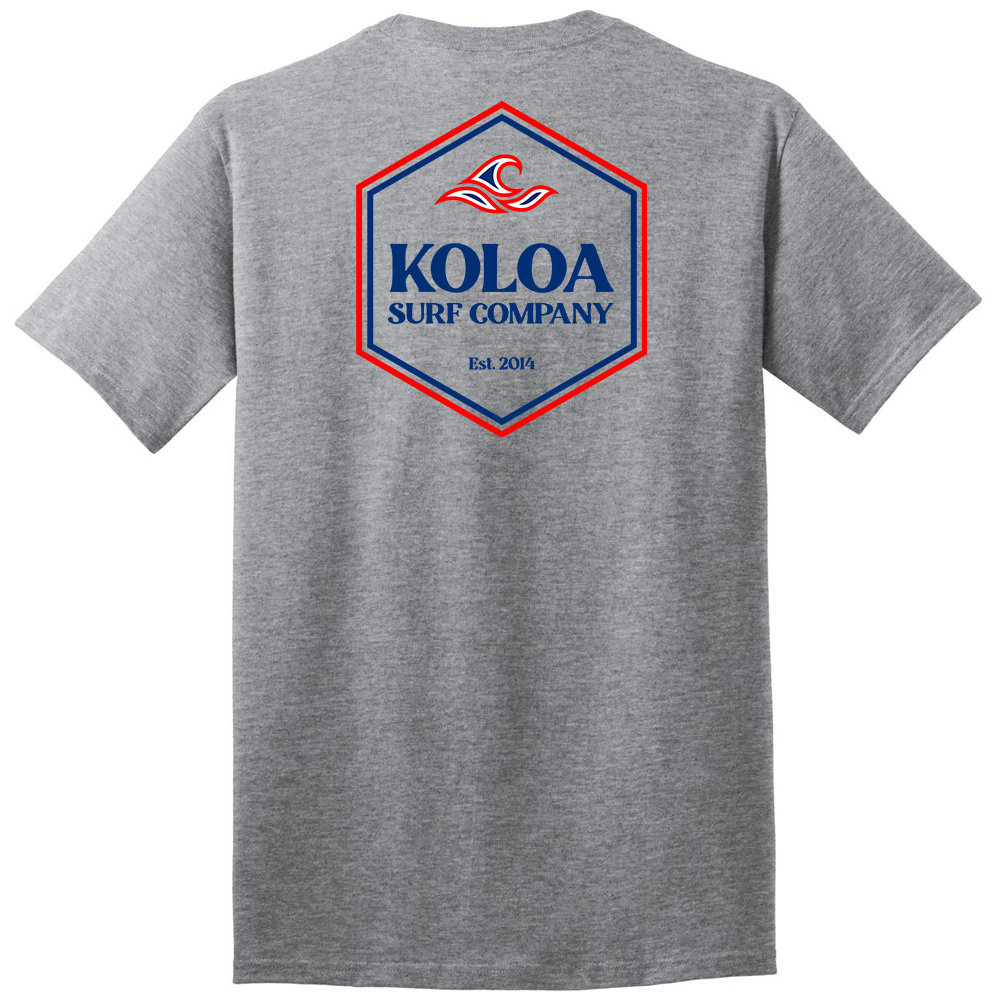 Koloa American Hexagon Heavyweight T-Shirt