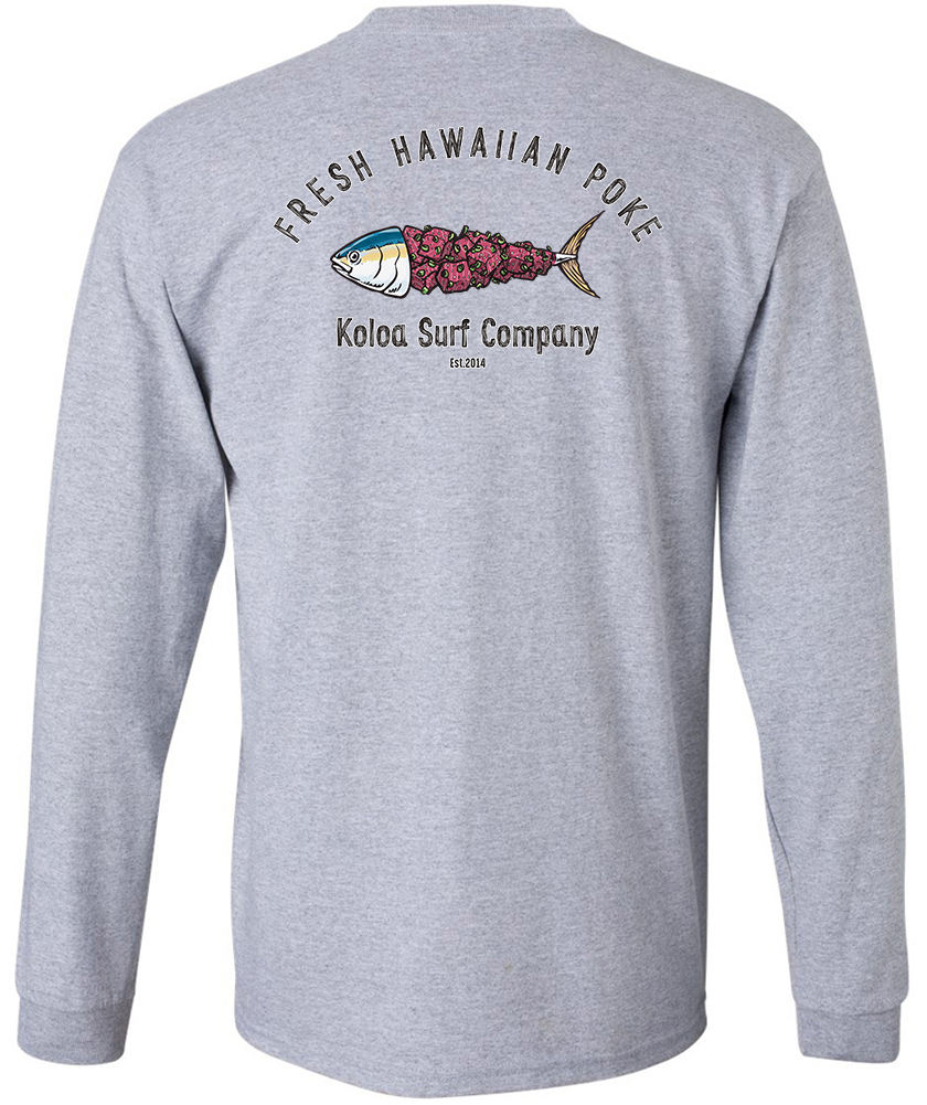 Koloa Fresh Poke Long Sleeve T-Shirt