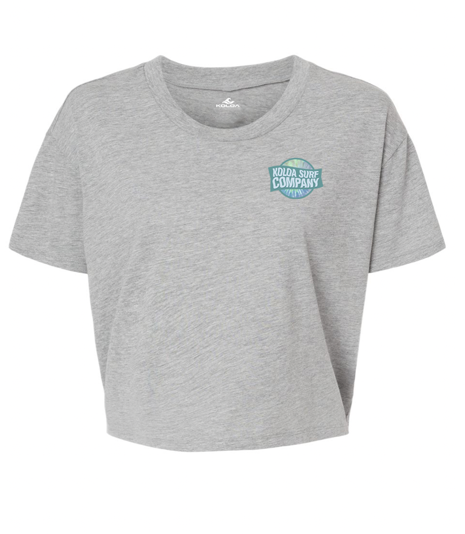 Koloa Tropical Crop Tee - Heather Grey