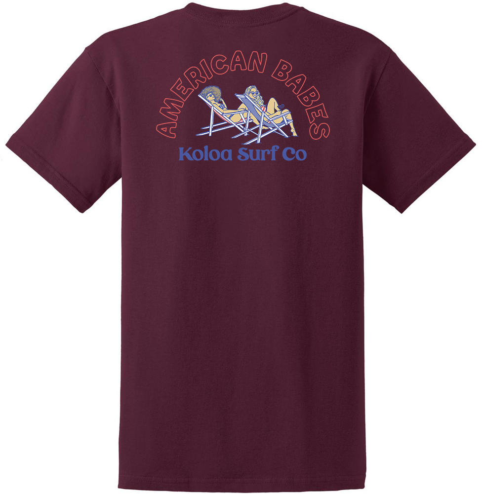 Koloa American Babe Heavyweight T-Shirt