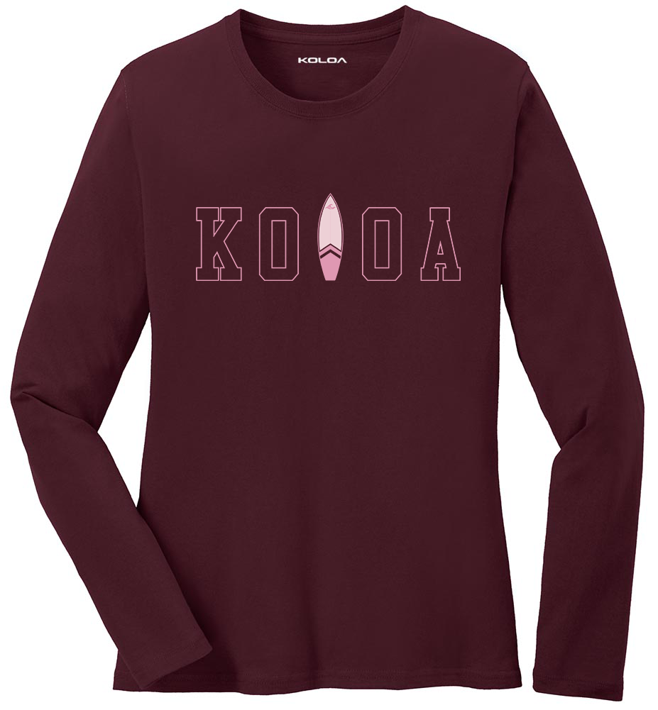 Koloa Board Women's Long Sleeve T-Shirt