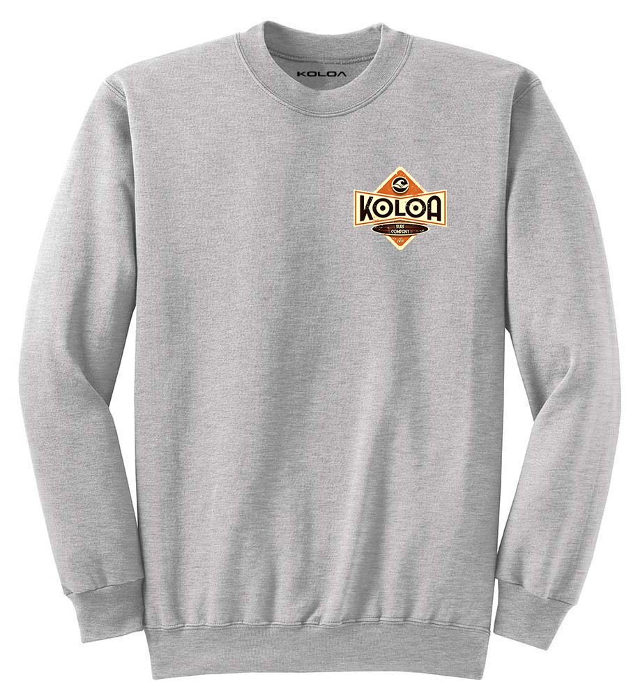 Koloa Vintage Diamond Sweatshirt - Athletic Heather