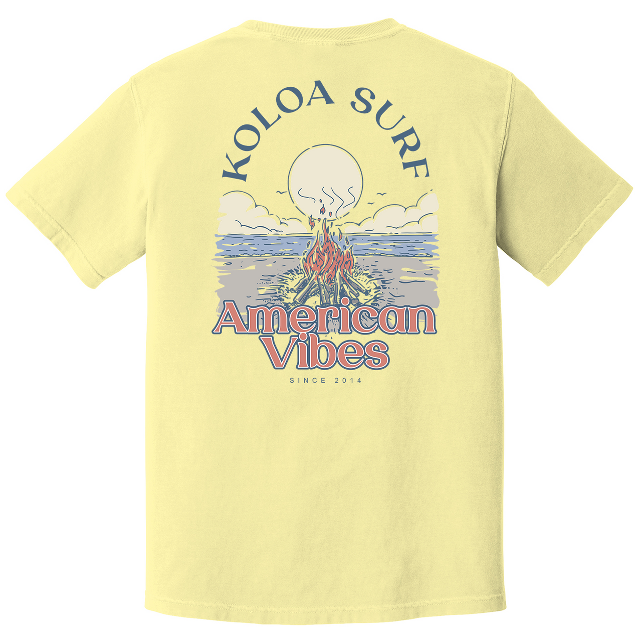 Koloa Bonfire Pigment Dyed T-Shirt