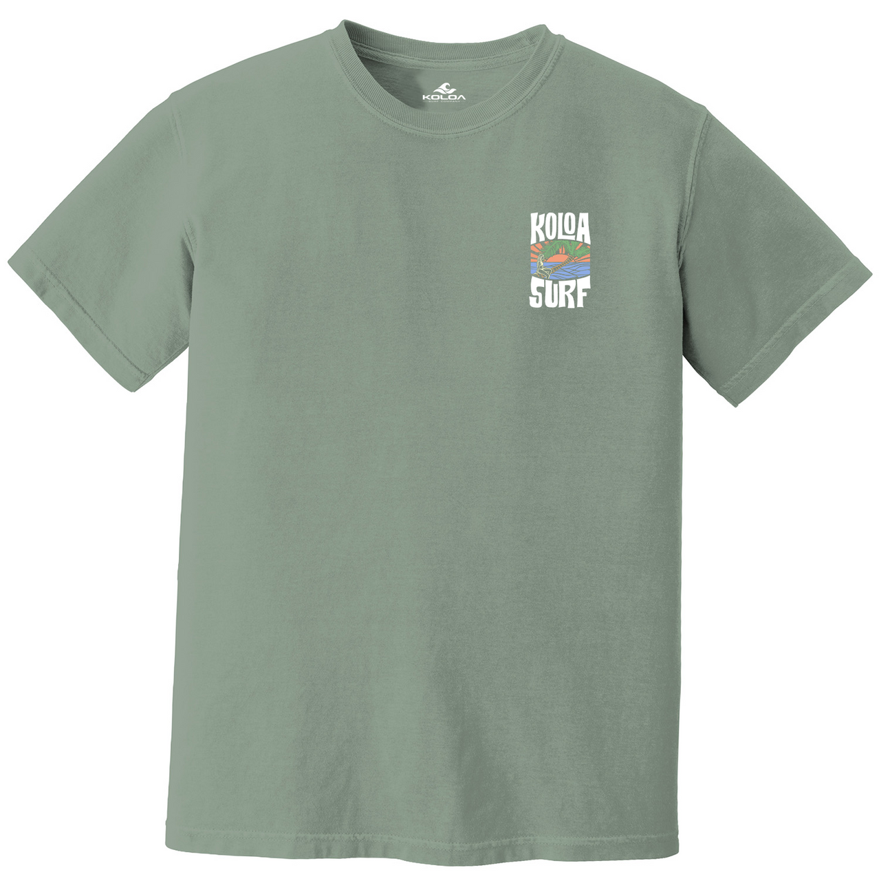 Koloa Vacation Trip Pigment Dyed T-Shirt