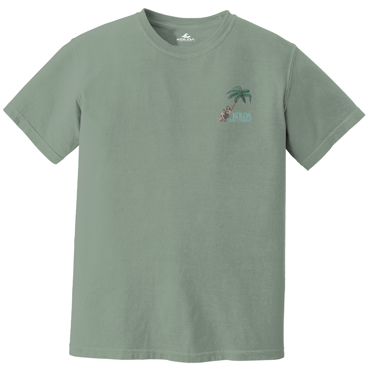 Koloa Hula Girl Pigment Dyed T-Shirt