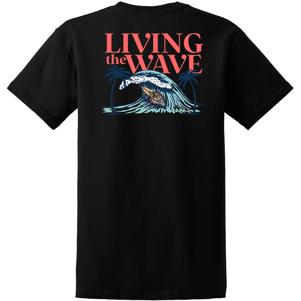 Koloa Living The Wave Skeleton Heavyweight T-Shirt