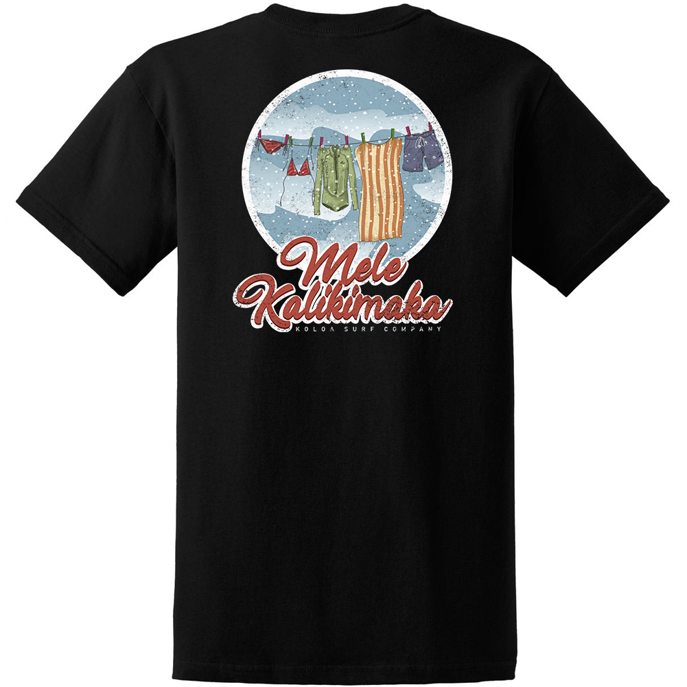 Koloa Hawaiian Christmas Heavyweight T-Shirt