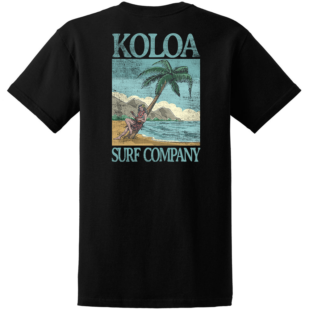 Koloa Hula Girl Heavyweight T-Shirt