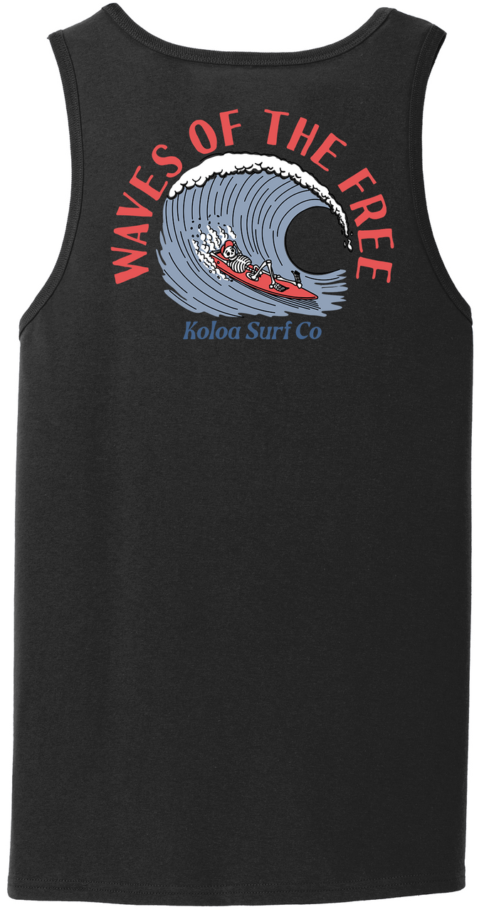 Koloa Waves Of The Free Tank Top