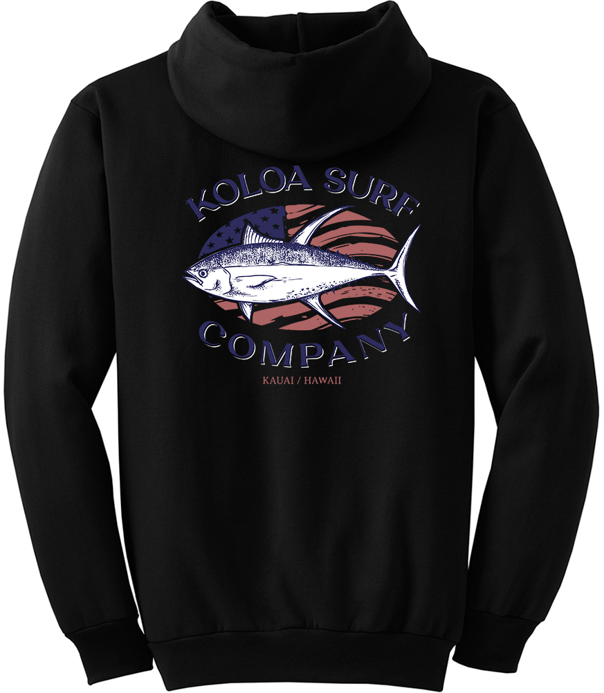 Koloa Yellowfin USA Hoodie