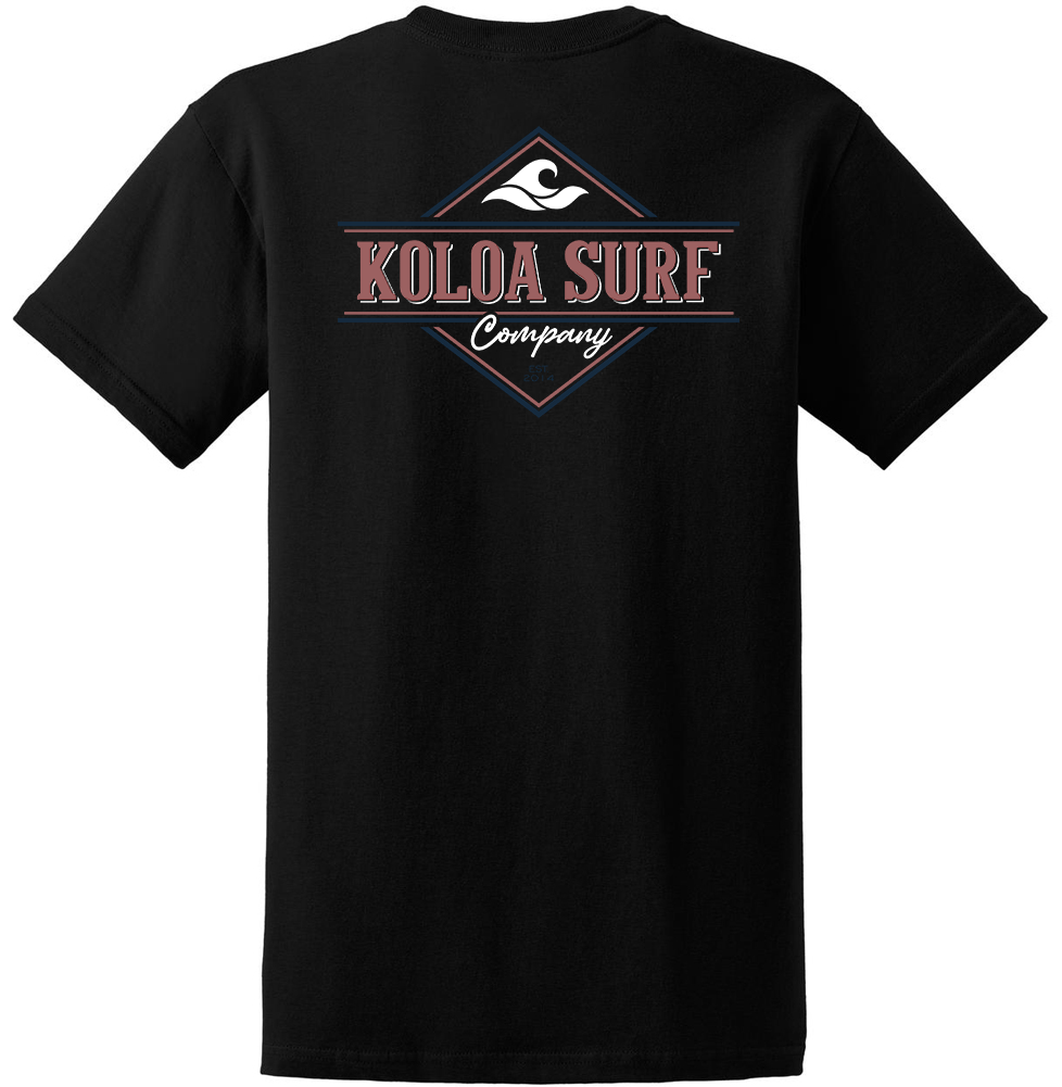 Koloa Tunnels Heavyweight T-Shirt - Black