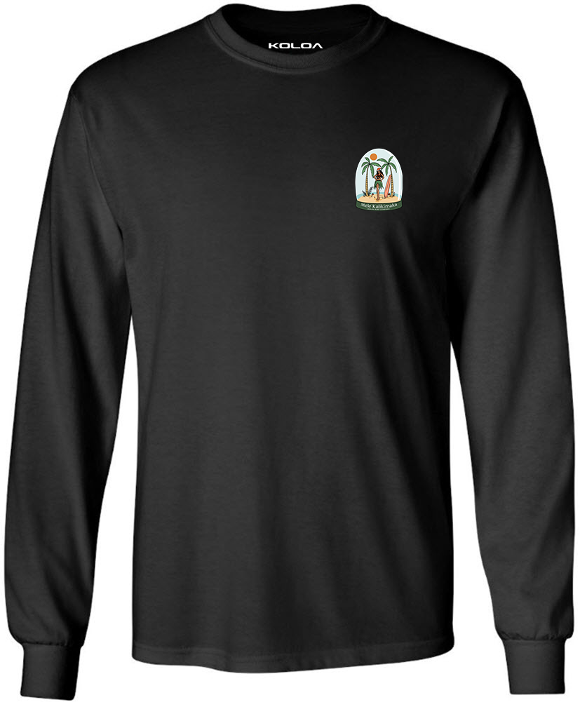 Koloa Hula Globe Long Sleeve T-Shirt