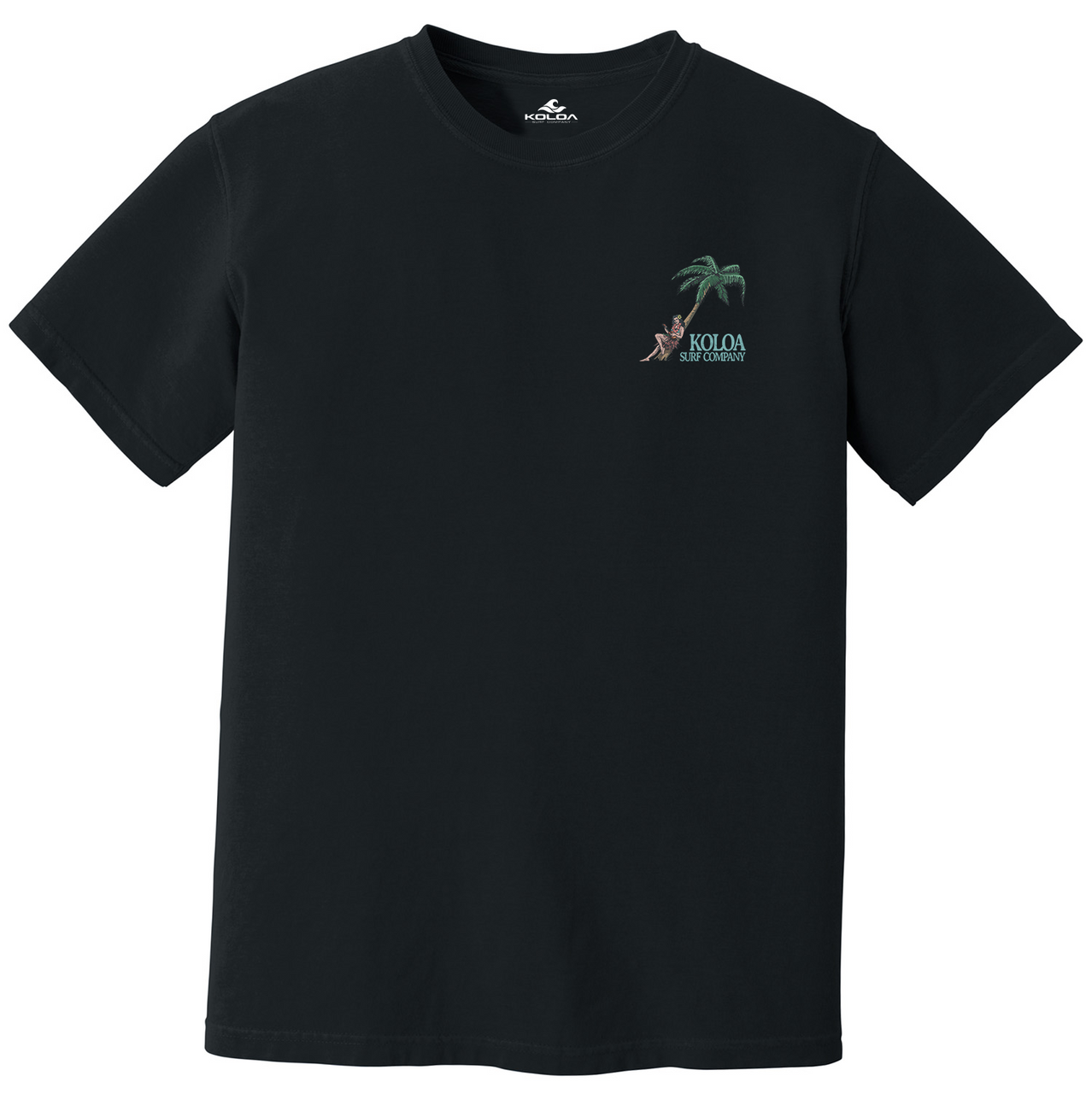 Koloa Hula Girl Pigment Dyed T-Shirt