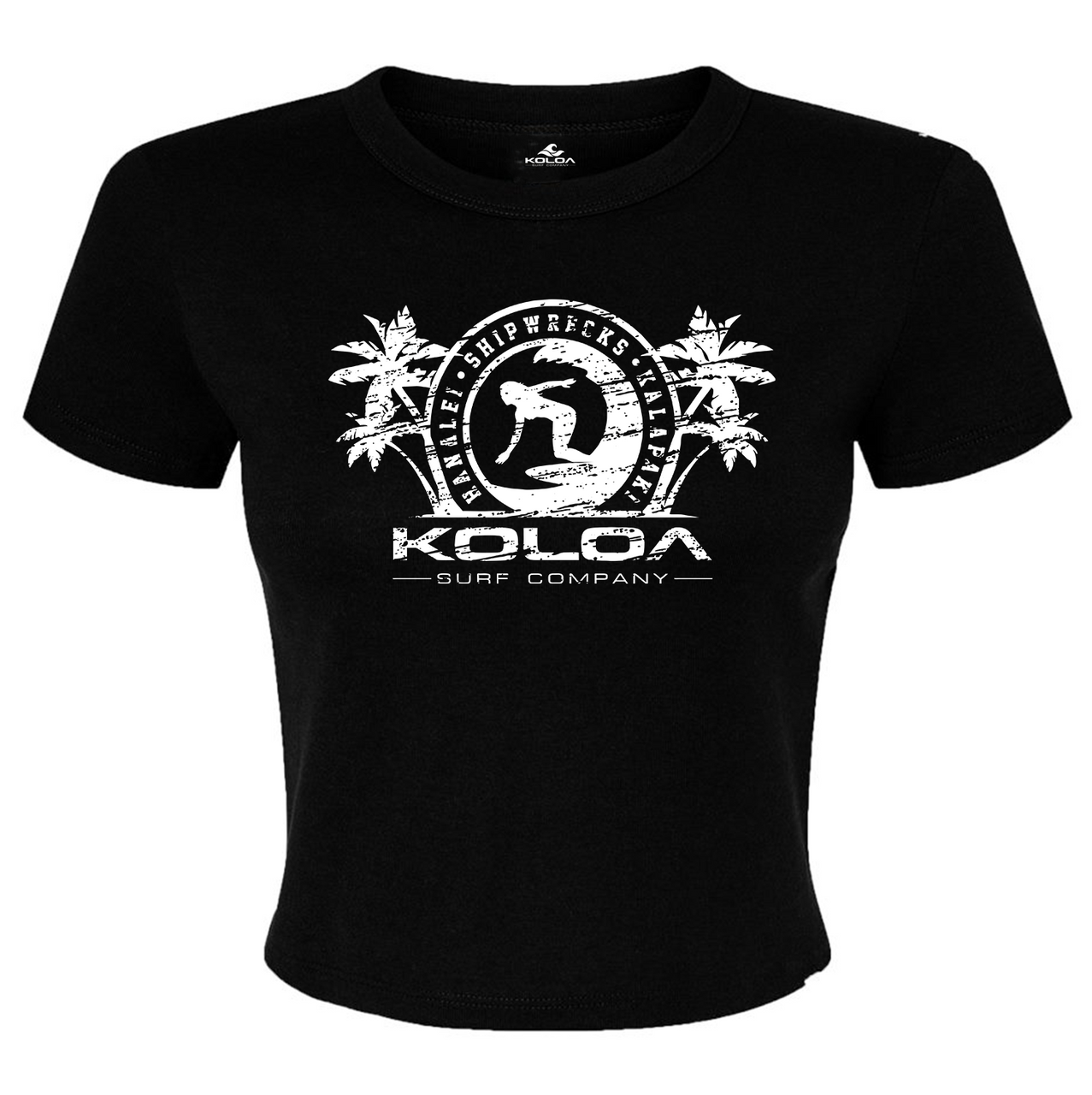 Koloa Surfer Girl Micro Rib Baby Tee