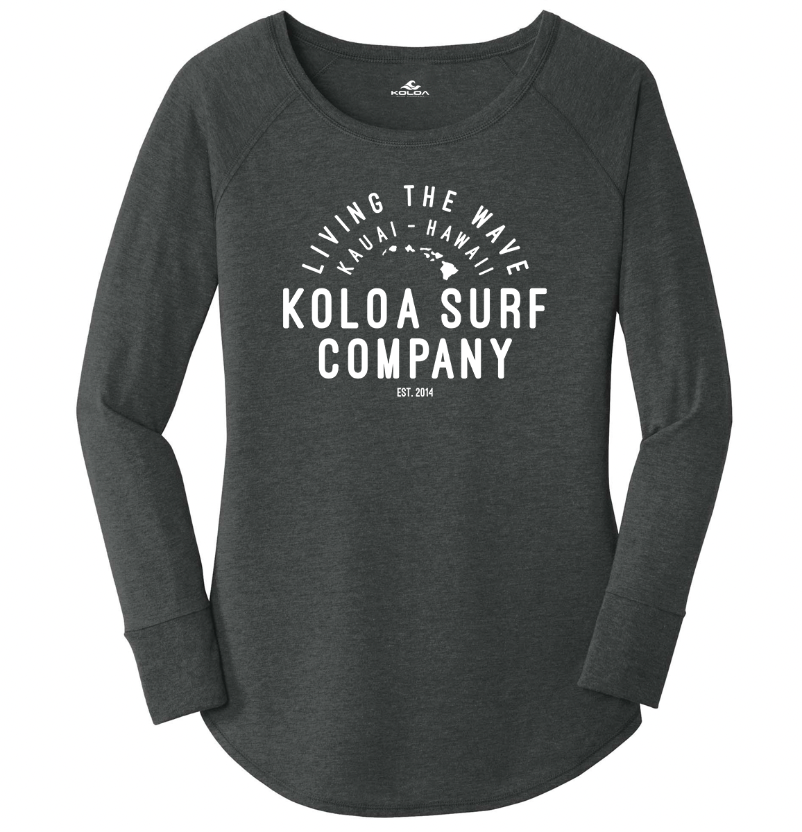 Koloa Simple Arch Women's Long Sleeve T-Shirt