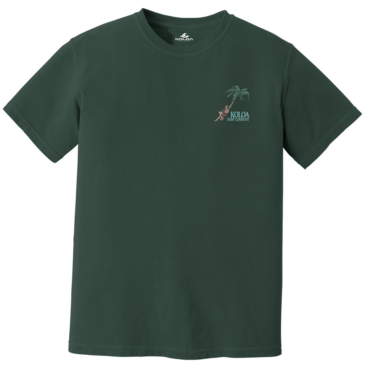 Koloa Hula Girl Pigment Dyed T-Shirt