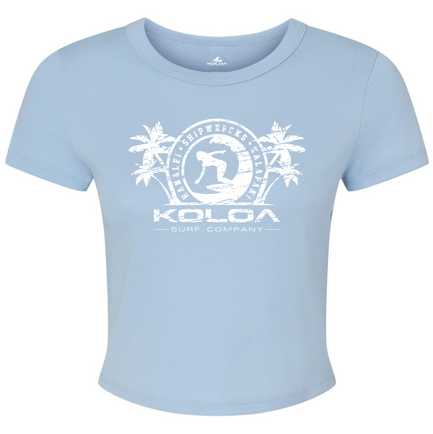 Koloa Surfer Girl Micro Rib Baby Tee