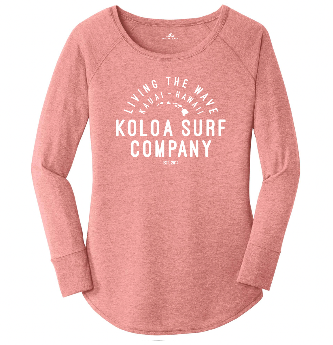 Koloa Simple Arch Women's Long Sleeve T-Shirt