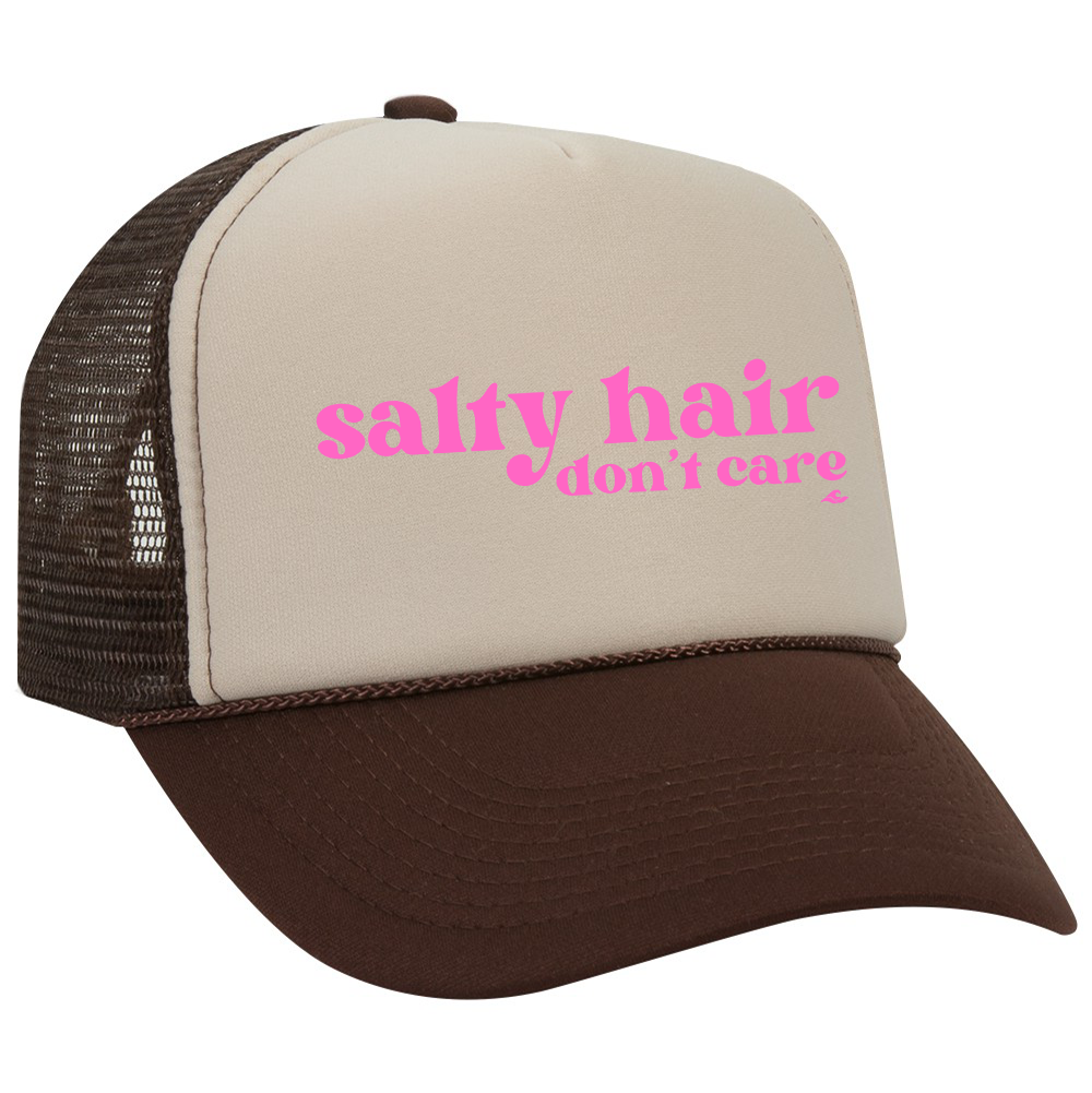 Koloa Salty Hair, Don't Care Foam Trucker Hat