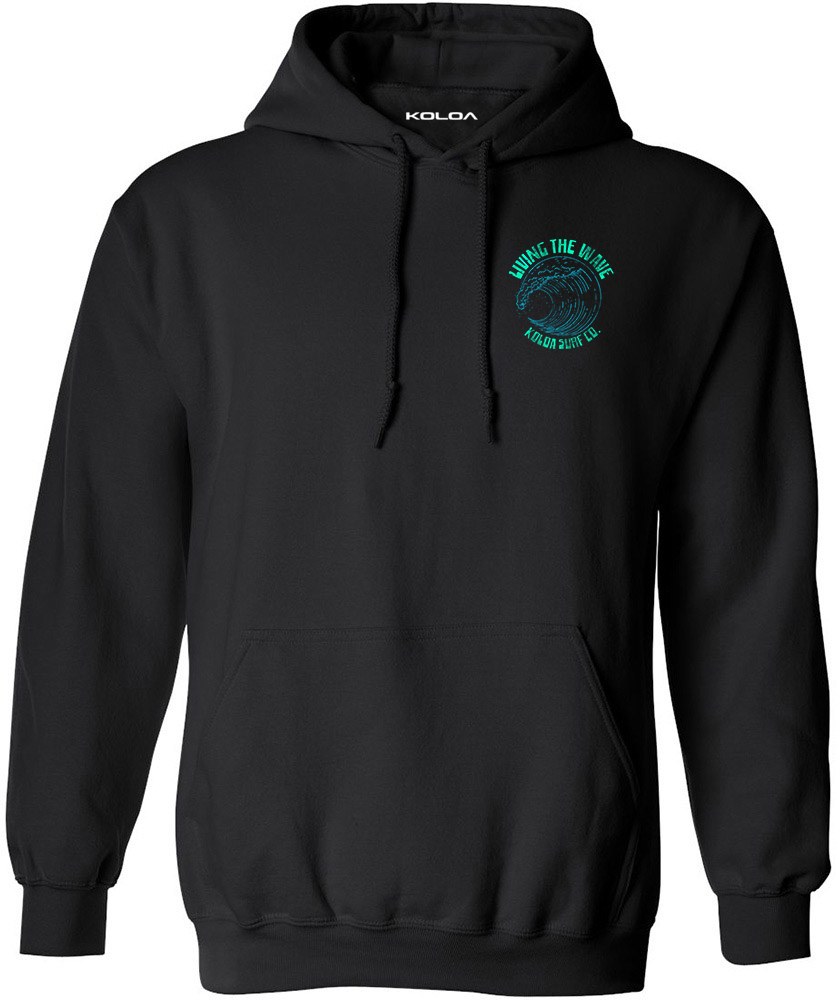 Koloa Surf Break Hoodie - Black