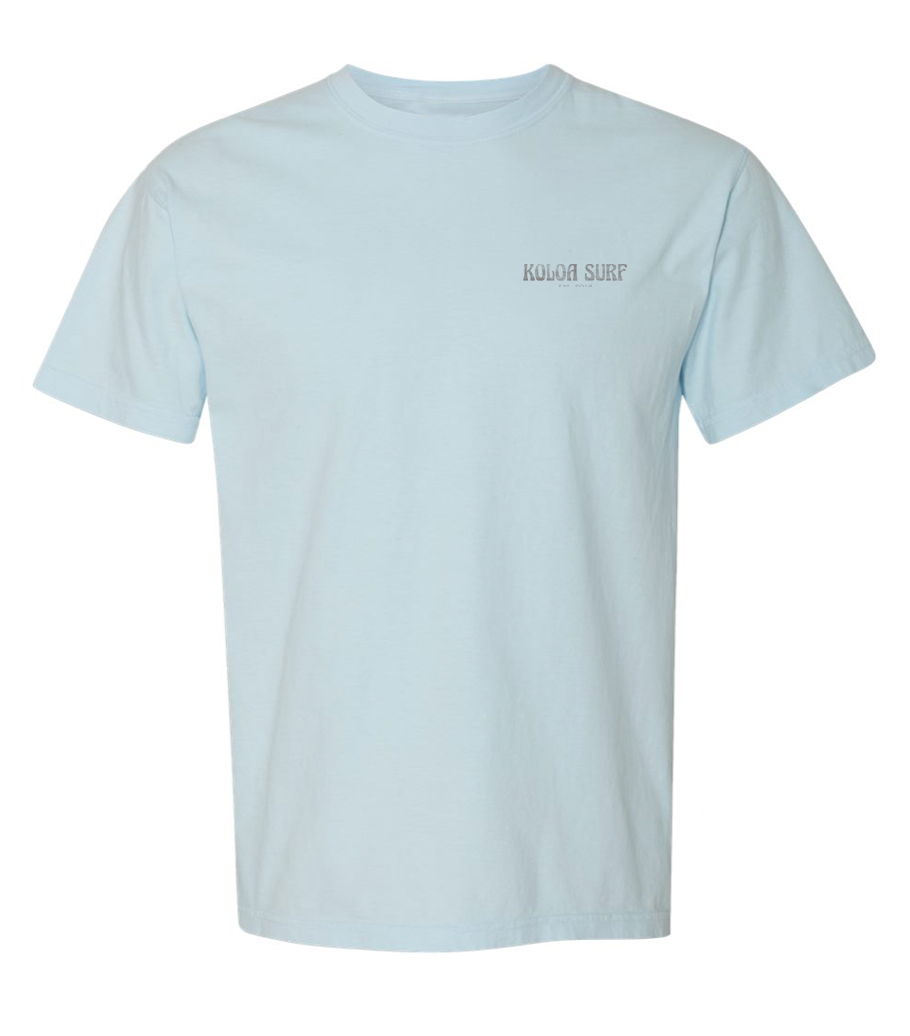 Koloa Hanalei Boyfriend Tee - Chambray