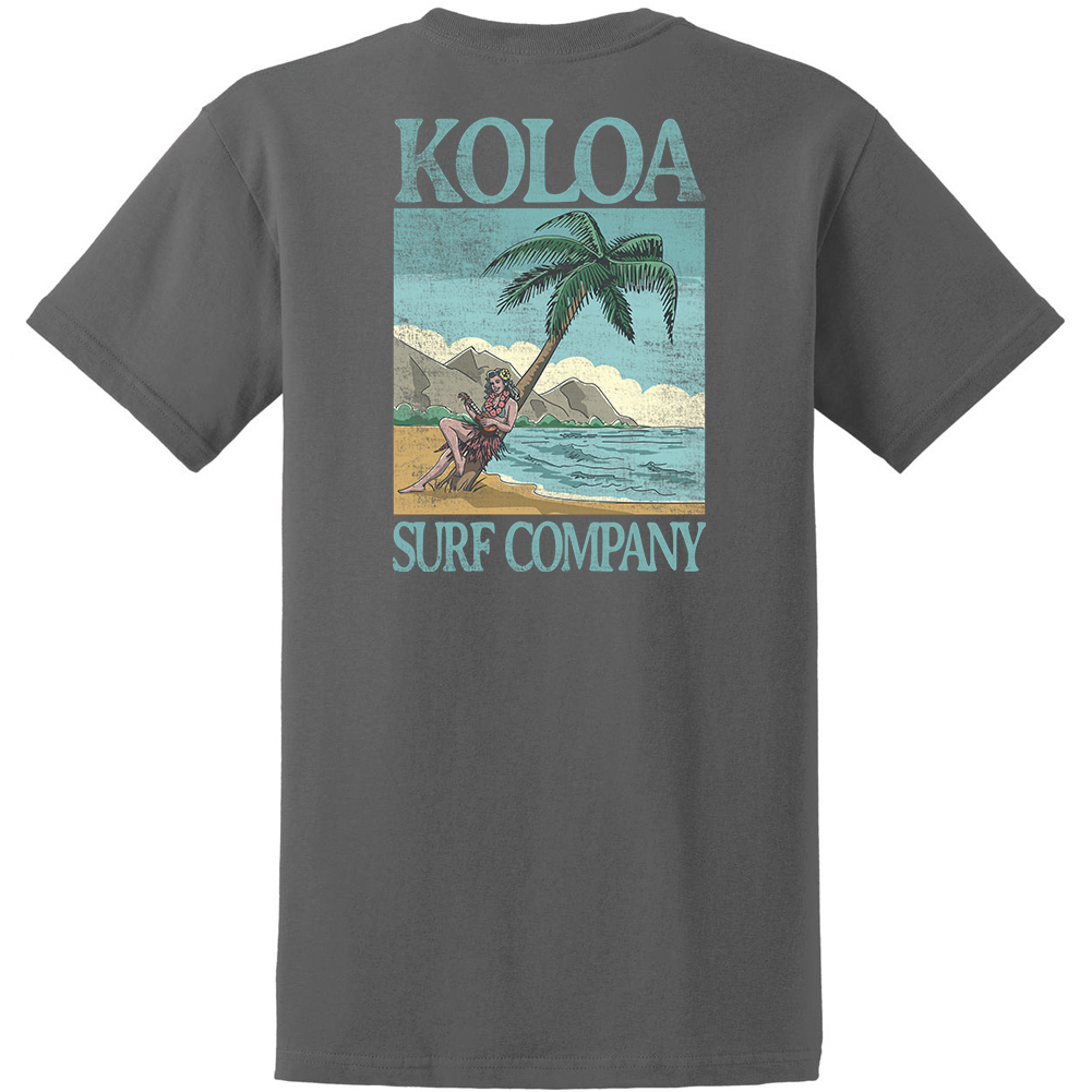 Koloa Hula Girl Heavyweight T-Shirt