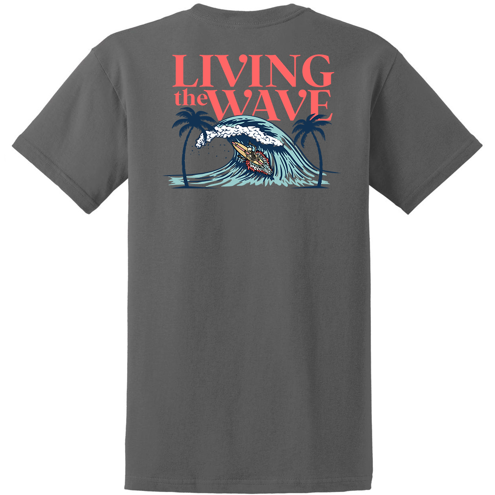 Koloa Living The Wave Skeleton Heavyweight T-Shirt