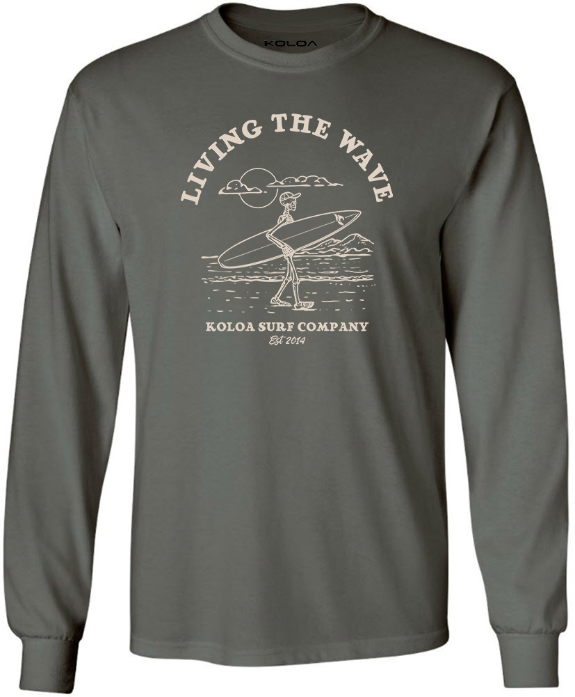 Koloa After Dusk Skeleton Long Sleeve T-Shirt