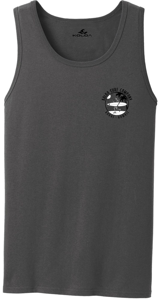 Koloa Skeleton Gone Surfin Tank Top