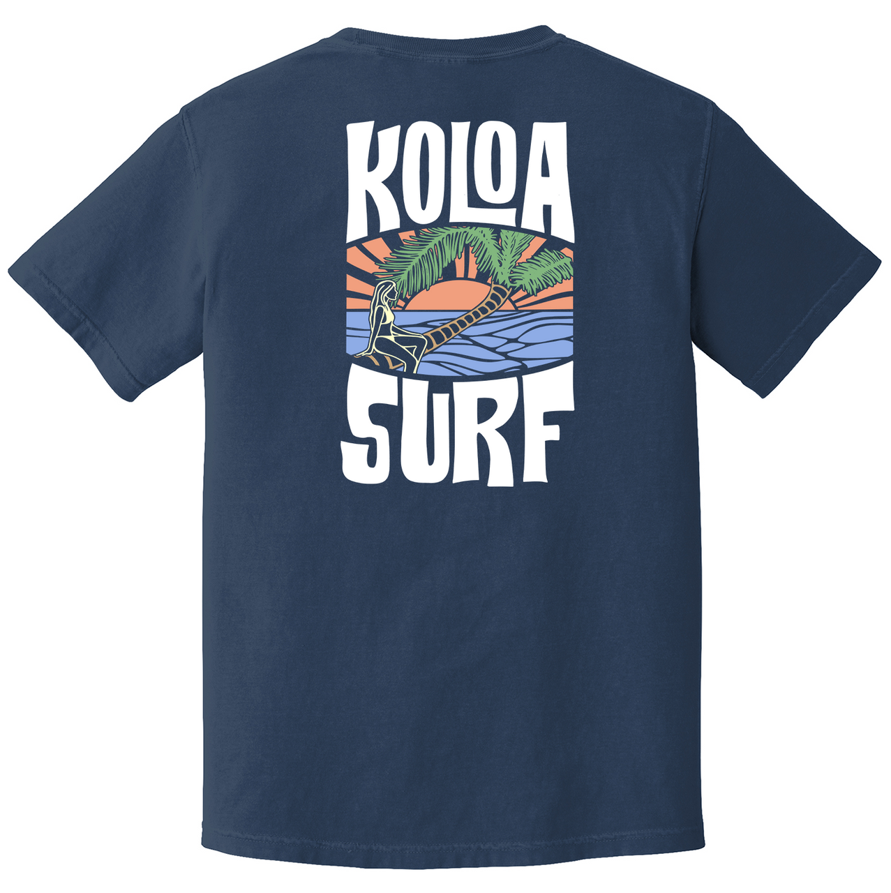 Koloa Vacation Trip Pigment Dyed T-Shirt