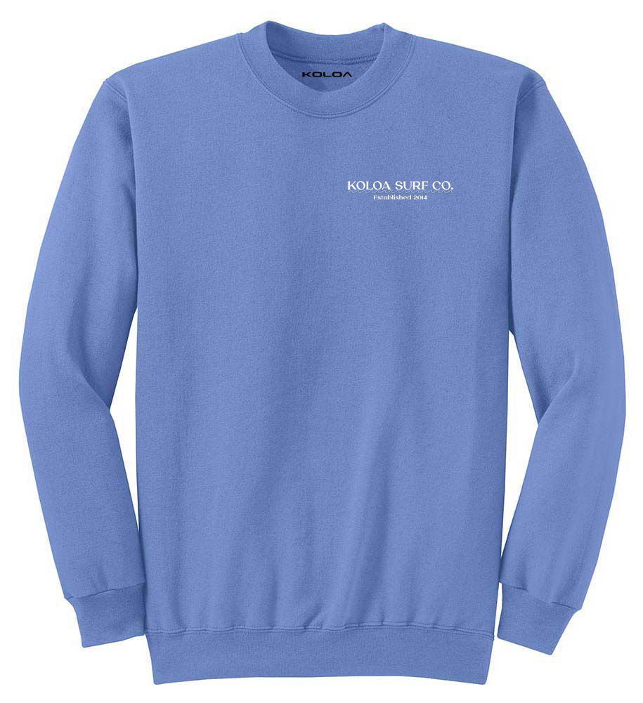 Koloa Seahorse Sweatshirt - Carolina Blue